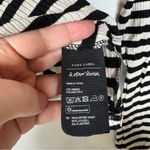 & Other Stories & other stories Striped V Neck Long Sleeve Cropped Shirt Size 2 Photo 3