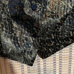 Southeastern Apparel Marching Band Black Metallic Gold Music Notes Vest 3XL Size 3X Photo 7