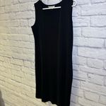 Misook Exclusively  Black Sheath Dress Size Large Career Business Casual Wedding Photo 4