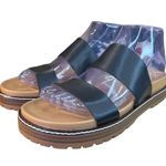 Madewell Sz 8.5  Women's Preston Sporty Slides True Black ND955 Photo 2