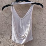 Bozzolo MD  white halter ribbed crop top Photo 1