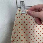 Ronny Kobo Womens Medium Kensington Polka Dot Maxi Skirt Orange Photo 7