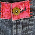 Diane Gilman DG2 Patched Boho Floral Straight Leg Jeans Women’s Size 16 Photo 5