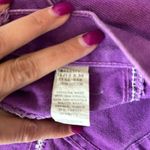 Wrangler Vintage  high waisted pleated denim purple jeans 80s western size 11 Photo 7