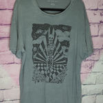 American Eagle  100% COTTON WHIMSIGOTH SKELETON DISTRESSED HALLOWEEN TEE MEDIUM Photo 0