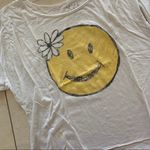Forever 21 Happy Face Oversized Tee Sz XL Photo 1