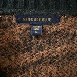 Skies Are Blue  Tiger Stripe Sweater M  Photo 2