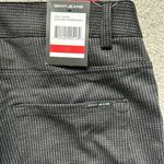 DKNY  Ponte Pant Grey Houndstooth, Medium, NWT Photo 4