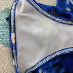 Lululemon Cool Racerback Windy Blooms Print Blue Size 4 Photo 10