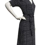 Apt. 9  Womens Faux Wrap Vneck Dress Belted Size Medium Knee Length Church Casual Photo 2
