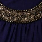 Velvet Tees Royal Purple VELVET Brand Embellished Top Photo 2