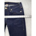 True Religion Women's Billy Low Rise Straight Dark Jeans Size 32x34 Photo 3