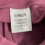 Alphalete Pocket Leggings Size XS Cranberry Wine Photo 4