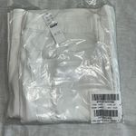 J.Crew women’s New wide leg denim trouser jean size 27 in white Photo 2