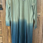 Umgee New | Green and Blue Ombré Lightweight Duster Cardigan | small Photo 0