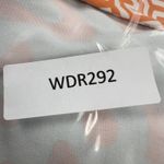 J. McLaughlin Blythe Faux Wrap Dress Leopard Greek Key Turquoise Orange Size S Photo 13