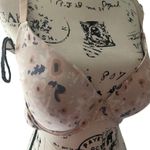 Anne Klein SZ 34DD lightly lined floral print bra Photo 0