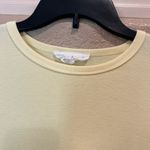 Olive & Oak  Yellow Fitted Long Sleeve T-Shirt Photo 2