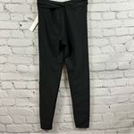 AQUA  Athletic Cross Over Waistband Leggings Medium Compression Black XS NWT Photo 3