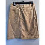 Eddie Bauer Skirt Womens 2p Tan Corduroy Vintage Pockets Mini Stretch Pencil Photo 1
