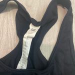 Fabletics  Black Cut Out Fitted Tank Top Photo 1