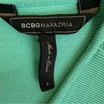 BCBGMAXAZRIA  Gisela Mini Bodycon Bandage Dress Womens S Aqua Sleeveless Y2K Photo 6