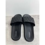 14th & Union  Slides Size 6‎ Black Womens Sandals Lightweight NEW Photo 3