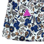 Shoshanna Odelia Floral Blouse Short Puff Sleeve Designer Womens Sz XS MSRP $320 Photo 10