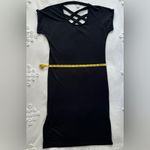 Athleta Crossback Sweatshirt Midi Dress - Black - XS Photo 6