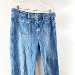 Gap High Rise 70's Flare Patch Pocket Jeans Blue 14 Petite Photo 9