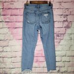Free People WE THE FREE BLOSSOM RIGID CROP SKINNY DISTRESSED EXPOSED BUTTON FLY 26 HIGH RISE Photo 1
