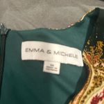 Emma & Michele Sz:10 paisley-print Long Sleeve Holiday Ruffle Mini dress. Photo 8