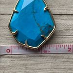 Kendra Scott  Beatrix Aqua Blue Howlite Pendant Necklace New with tags! Photo 7