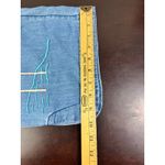 Johnny Was NWT Sarabi Pull On Pants Light Wash Denim Embroidered Palm Trees XL Photo 9