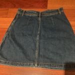 ZARA 🆕 | Denim A Line Skirt Jeans Pockets Photo 3