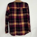 Vintage BOBBIE BROOKS plaid embroidered button down Women’s SIZE LARGE fall Purple Photo 11
