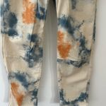 Anthropologie  Pilcro The Wanderer Relaxed Trousers tie dye pants Button Front 28 Photo 5