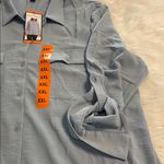 Hilary Radley   Sky Blue Casual Button Down Shirt size XXL brand new length 32” Photo 7