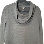 Ali Miles Textured Cowl Neck Tunic Black Lagenlook Size Medium Photo 1