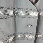 Donna Vinci 20 Vintage Black Beaded Trim Formal Dress Jacket Funeral Size undefined Photo 2