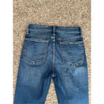 Rag and Bone Bella Slit Hem Wide Leg Flare Denim Jeans Topaz High Rise Boho Sz 26 Photo 8