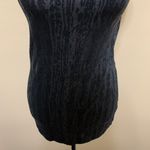 Mossimo Supply Co Mossimo Black Textured Faux Leather Large Tank Top Photo 4