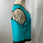 Saddle River Ranch Wear large sheer blouse Blue Photo 4