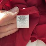 BCBGMAXAZRIA Red Beaded Gown Photo 9