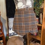 ZARA  Plaid Mini Skirt Photo 1