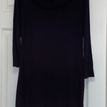 ✨Ruby Ribbon Black Long Sleeved Cowl Neck Sweater Dress Black Size XS Photo 0