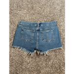 Rag and Bone  Winnie Cut Off Distressed Blue Jean Short Medium Wash Denim Size 26 Photo 4