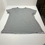 Cozy Earth Women Bamboo Rib Knit Boyfriend Sleep Dress Grey Gray‎ Womens Size XL Gray Photo 7