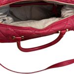Michael Kors Red Quilted Leather Satchel bag/ handbag Crossbody bag Photo 8