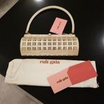 Cult Gaia 💕💕 Alana Acrylic Shoulder Bag ~ Ivory NWT Photo 8